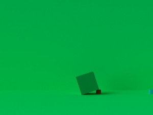 an animation of a rolling cube Modelo 3D