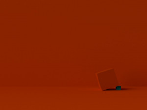 an animation of a rolling cube Modelo 3D