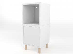 IKEA EKET LOCKER PBR Modelo 3D
