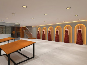 office sketchup interior design 3D 모델
