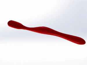 austauschbare Borste 3D Modell
