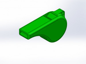 whistle 3D 프린트 모델
