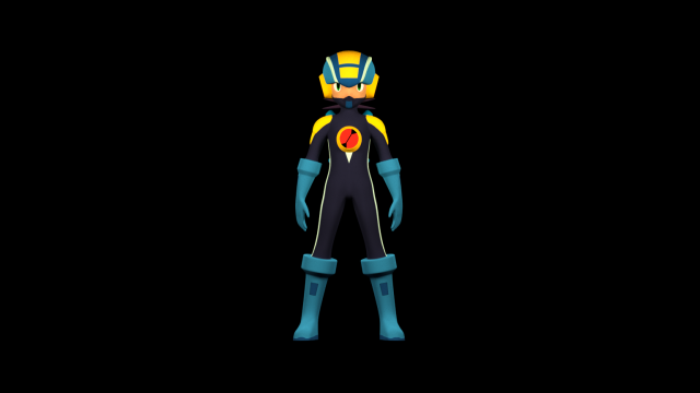 rockmanexe Modèle 3D .c4d .max .obj .3ds .fbx .stl .blend 