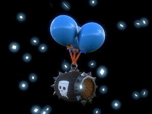 skeleton barrel - clash royale Model 3D