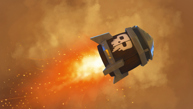 rocket - clash royale 3D Model .c4d .max .obj .3ds .fbx .stl .blend 
