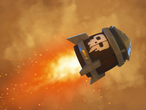 rocket - clash royale 3D Model