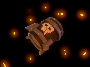 rocket - clash royale 3D Model