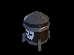 rocket - clash royale 3D Model