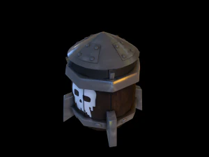 rocket - clash royale 3D Model