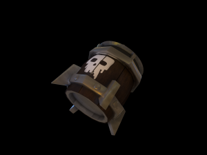 rocket - clash royale 3D Model