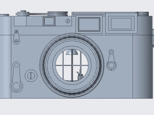 camera with inner world 3D Принт Модель