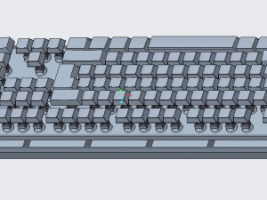 disassembly keyboard 3D 모델