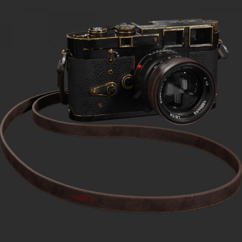 camera 3D Model .c4d .max .obj .3ds .fbx .stl .blend 