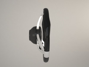 carbon steering wheel Modelo 3D
