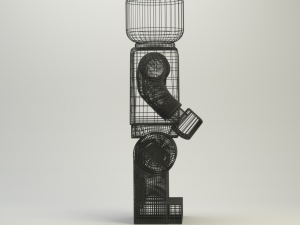 lego man generic 3D Model