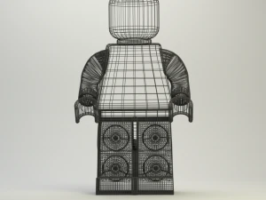 lego man generic 3D Model