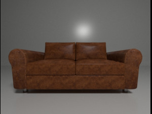 sofa leater 3D 모델