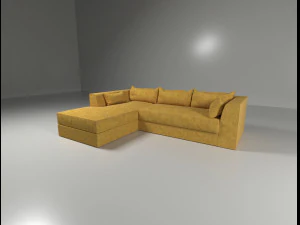 sofa ferretti 3D Model