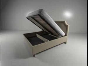 bed 3D Model