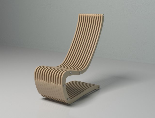 chair Modello 3D .c4d .max .obj .3ds .fbx .stl .blend
