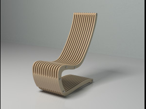 chair 3D 모델