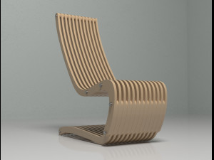 chair Modello 3D
