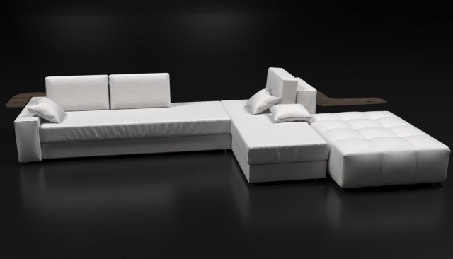 sofa 3D 모델 .c4d .max .obj .3ds .fbx .stl .blend
