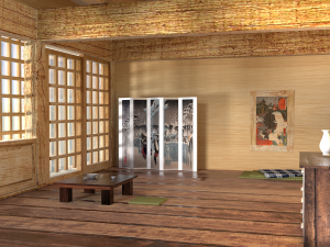 japanese interior 3D 모델