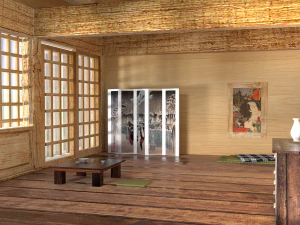 japanese interior 3D Model