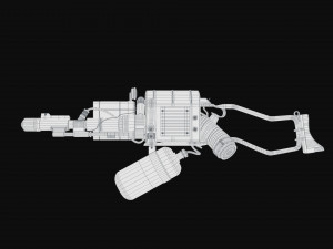 cryogun Modelo 3D
