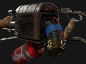 cryogun Modelo 3D