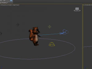 squirrel cartoon 3D Model
