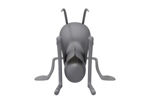 grasshopper cartoon 3D Model