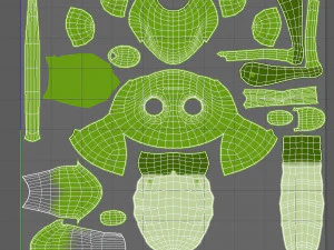 grasshopper cartoon 3D Model