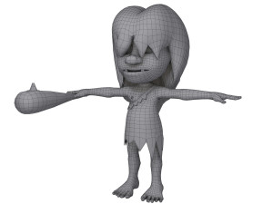 prehistoric caveman cartoon 3D Модель