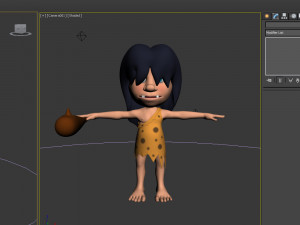 prehistoric caveman cartoon 3D Модель