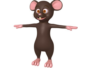 mouse cartoon 3D Model