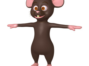 mouse cartoon 3D 模型
