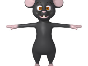 mouse cartoon 3D 模型