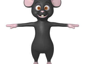 mouse cartoon 3D Model