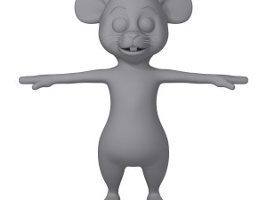 mouse cartoon 3D 模型