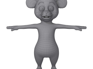 mouse cartoon 3D 模型