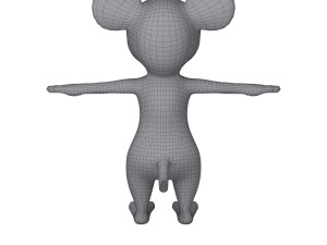 mouse cartoon 3D 模型