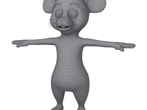 mouse cartoon 3D 模型