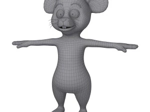 mouse cartoon 3D Model