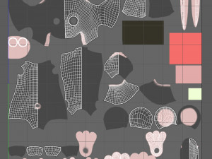 mouse cartoon 3D 模型