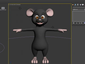 mouse cartoon 3D Model