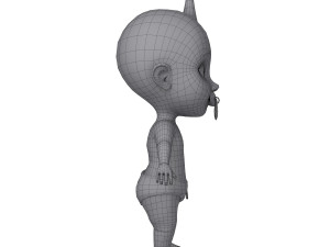 baby cartoon Modèle 3D