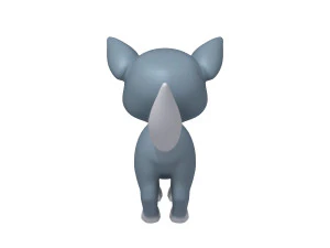 cat cartoon 3D Model