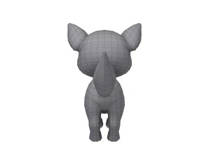 cat cartoon 3D Model